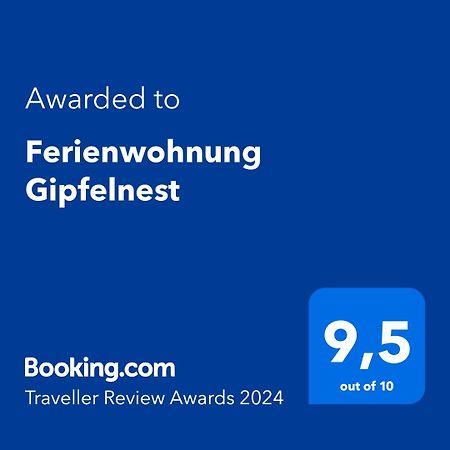 Ferienwohnung Gipfelnest ブラウンラーゲ エクステリア 写真